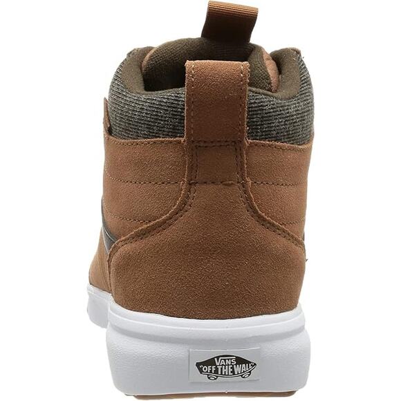 NWT Vans Men\'s Hi-Top Trainers Sneaker, Argan / Demitasse-Size 10 main image 4